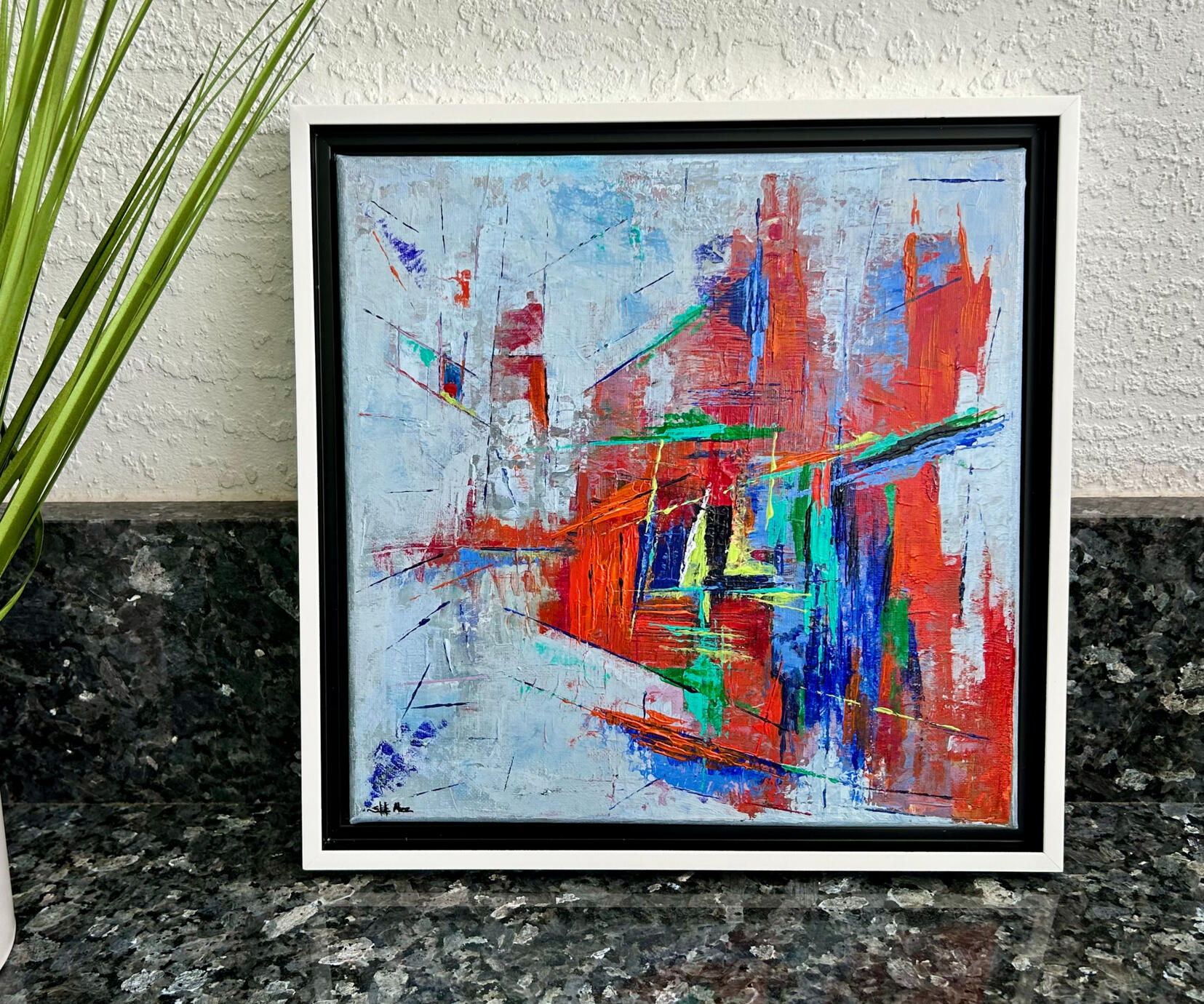 Momentum - Abstract Painting 12x12 in